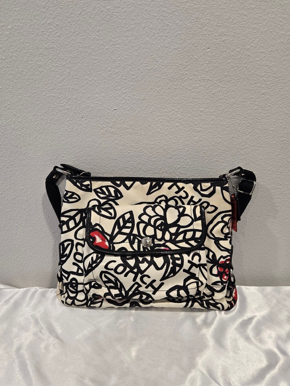 Coach Poppy Daisy Floral Y2K Crossbody/Shoulder Bag